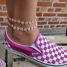 Afbeelding in Gallery-weergave laden, Bloemen enkelbandje