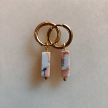 Afbeelding in Gallery-weergave laden, Oorbellen marble