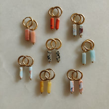 Afbeelding in Gallery-weergave laden, Oorbellen marble