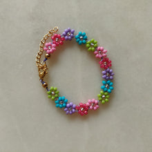 Afbeelding in Gallery-weergave laden, Bloemen armbandjes