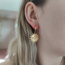 Afbeelding in Gallery-weergave laden, Oorbellen sun big
