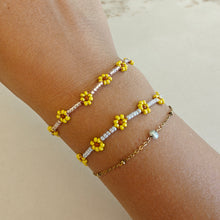 Afbeelding in Gallery-weergave laden, Armbandje zonnenbloem
