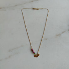 Afbeelding in Gallery-weergave laden, Kettinkje customized met kleurtjes

