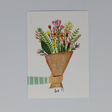 Afbeelding in Gallery-weergave laden, Kaartje &#39;boeketje bloemen&#39;
